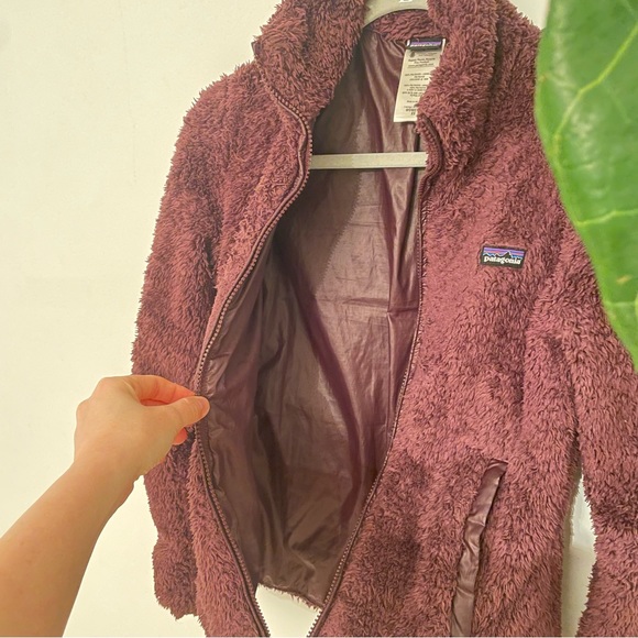 PATAGONIA | Los Gatos Fleece Full Zip Jacket Dark Purple Women’s Size XSmall - Picture 6 of 7